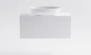 Тумба с раковиной Astra-Form М-40 4631177714870 90 см белый матовый